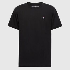Psycho Bunny Black Classic Crew Neck Tee in XL